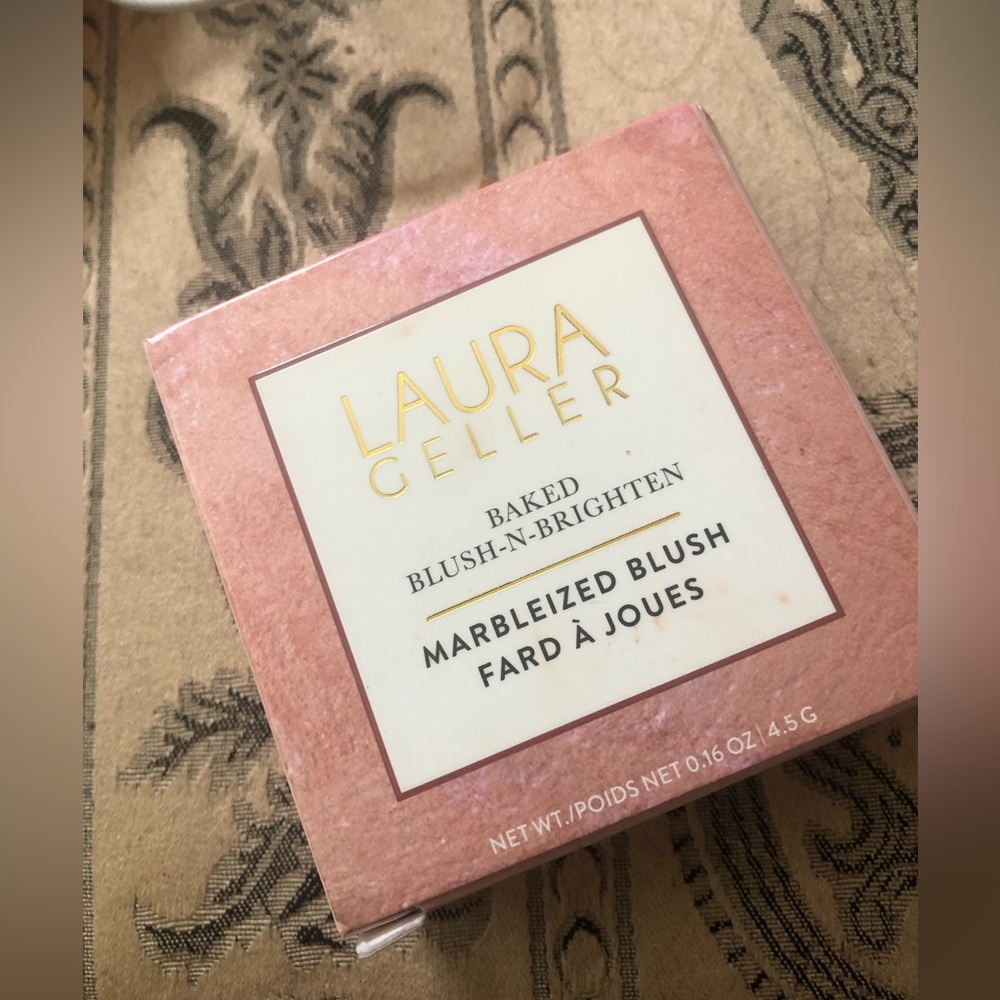 Laura Geller Baked Blush-N-Brighten Marbelized Blush - ethereal rose